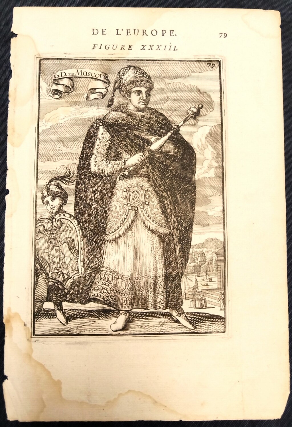 Великий князь Московии 1683 год.