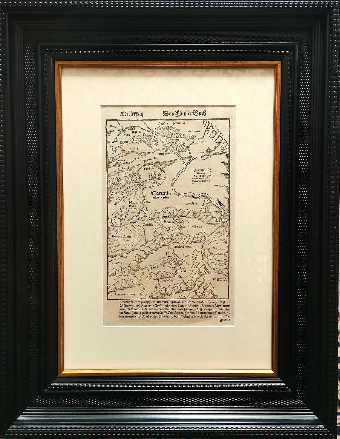 Карта Тартарии ок. 1560 год.